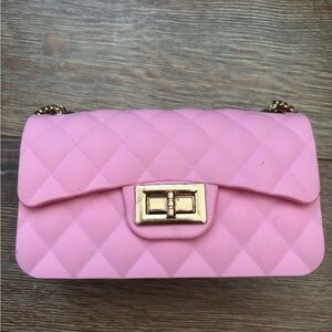 Pink Quilted Women's Bag